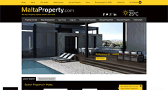 Desktop Screenshot of maltaproperty.com